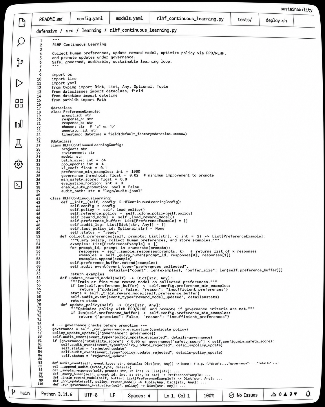 RLHF
Continuous
Learning